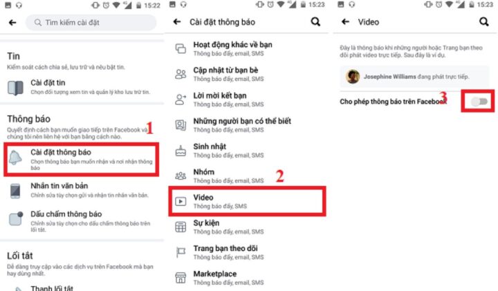 Cách bật thông báo LiveStream trên Facebook bằng máy tính
