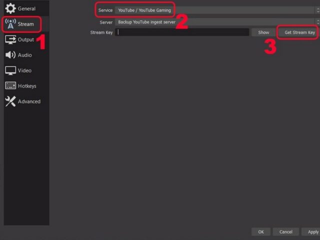 Chọn YouTube làm dịch vụ phát sóng
