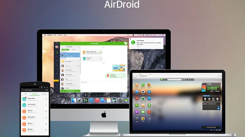 Bạn có thể dùng AirDroid để truyền video trên mọi nền tảng thiết bị