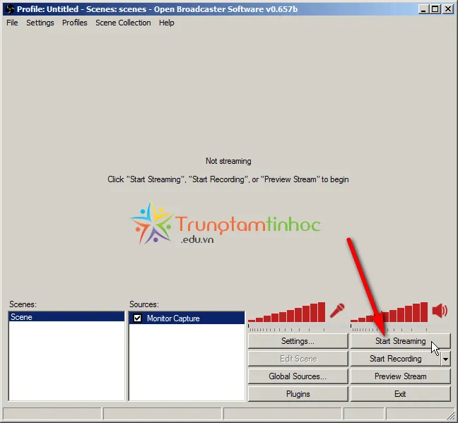 Bắt đầu livestream Facebook từ OBS Studio