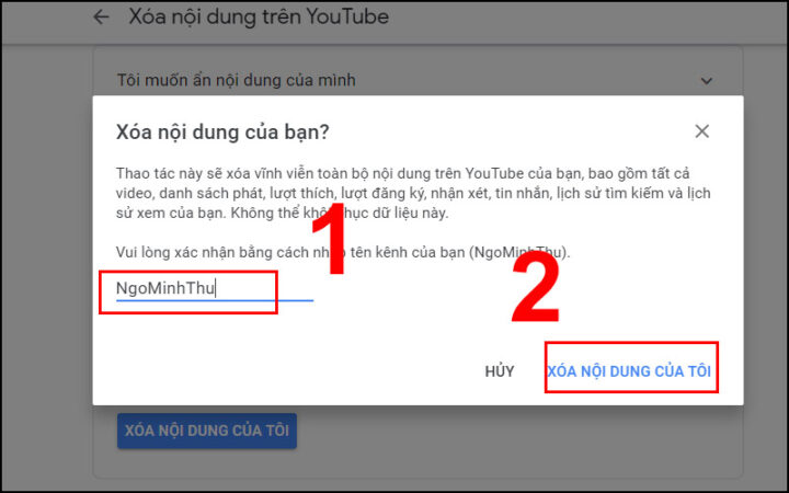 Hướng Dẫn Chi Tiết cách xóa video đã tải lên youtube Vĩnh Viễn Trên Mọi Nền Tảng