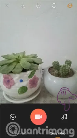 Chọn biểu tượng âm nhạc và tìm kiếm bài hát yêu thích trên Kwai