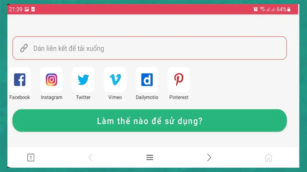 Giao diện FastSave hiển thị hình ảnh từ Instagram sẵn sàng để tải về thiết bị
