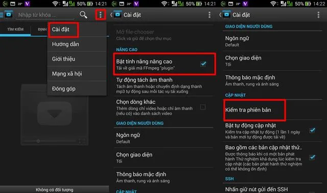 Giao diện hỗ trợ tiếng Việt giúp người dùng thực hiện cách tải video về máy tính từ phim 14 net dễ dàng hơn