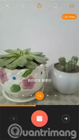 Giao diện quay video Kwai đang hoạt động, ghi lại khoảnh khắc của bạn