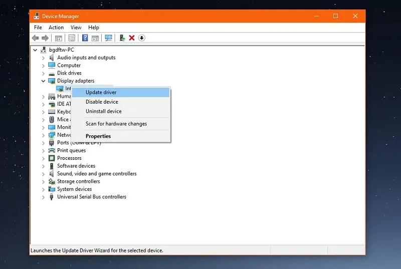 Giao diện Volume Mixer của Windows, cho phép điều chỉnh âm lượng tai nghe và ứng dụng trên máy tính