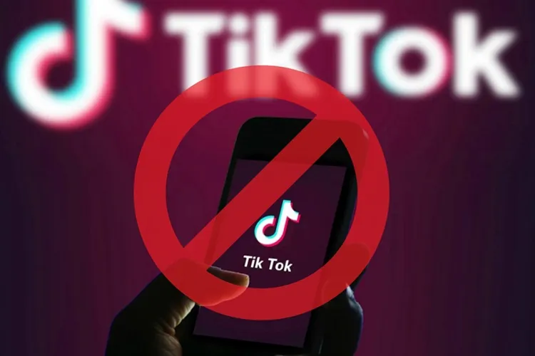 Hình ảnh minh họa một cảnh báo hoặc thông báo trên ứng dụng TikTok