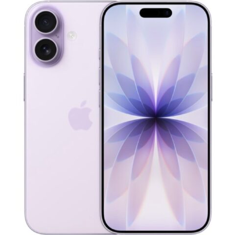 Hình ảnh điện thoại iPhone 17 màu tím, một mẫu smartphone cao cấp với màu sắc độc đáo.