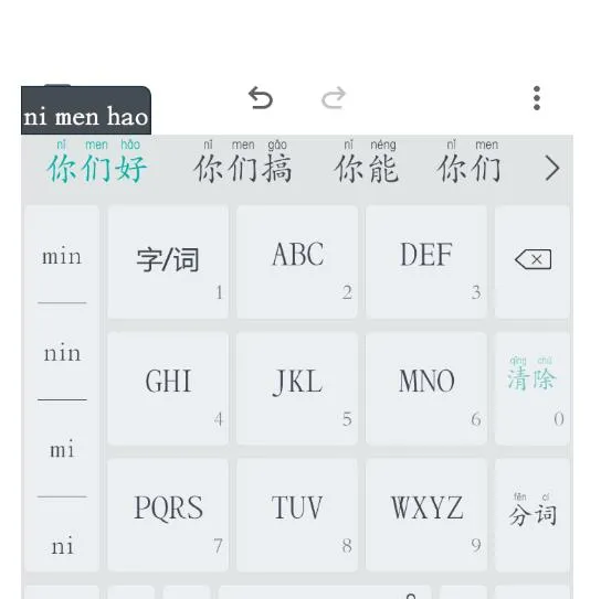 Kết quả hiển thị Pinyin trên ứng dụng ghi chú của Android sau khi cài đặt thành công, minh họa font Pinyin hoạt động
