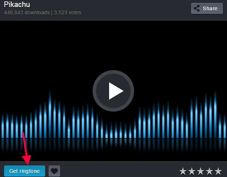 Lựa chọn định dạng và tải xuống nội dung, quy trình tương tự khi bạn tải video có định dạng MP4 về iPhone 6 Plus