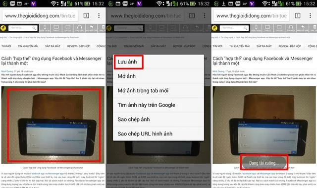 Lưu ảnh từ trình duyệt web là một thao tác cơ bản, tương tự việc tìm cách tải video về máy tính từ phim 14 net