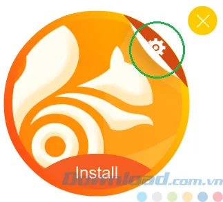 Màn hình cài đặt UC Browser trên PC, chuẩn bị cho việc sử dụng và tải video trên UC Browser PC