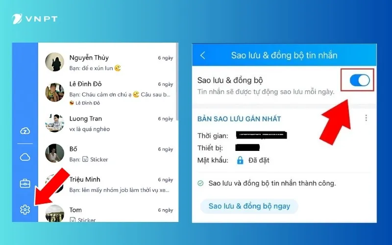 Mục "Lưu trữ" trong cài đặt Zalo PC, nơi bạn có thể tìm tùy chọn liên quan đến dữ liệu và cách tải video từ tn Zalo về máy tính.
