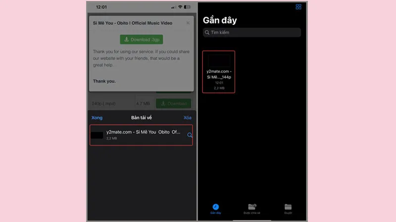 Quy trình tải video YouTube về thẻ nhớ áp dụng cho iPhone