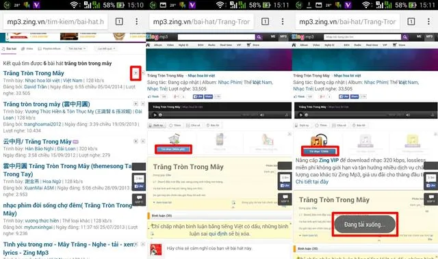 Tải nhạc MP3 bằng trình duyệt là một cách dễ dàng, tương tự cách tải video về máy tính từ phim 14 net
