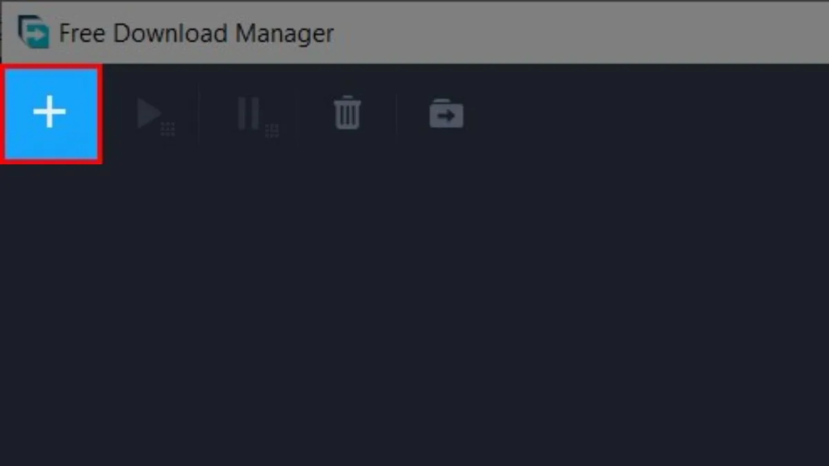 Thêm tải xuống mới trên FDM
