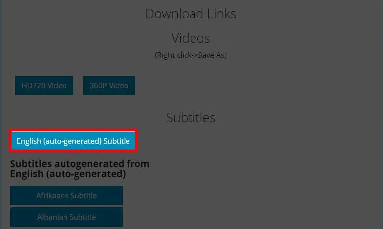 Xác nhận để tải phụ đề từ YouTube qua Litsubs