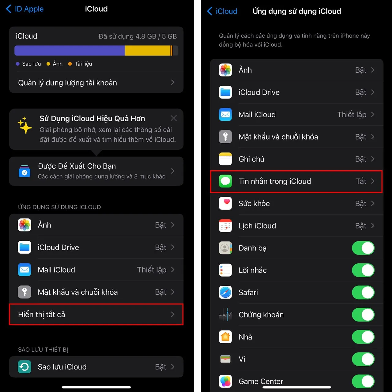 Cách Cài Đặt Tin Nhắn Đồng Bộ Hoàn Hảo Giữa iPhone, iPad Và Mac Bằng Tài Khoản iCloud