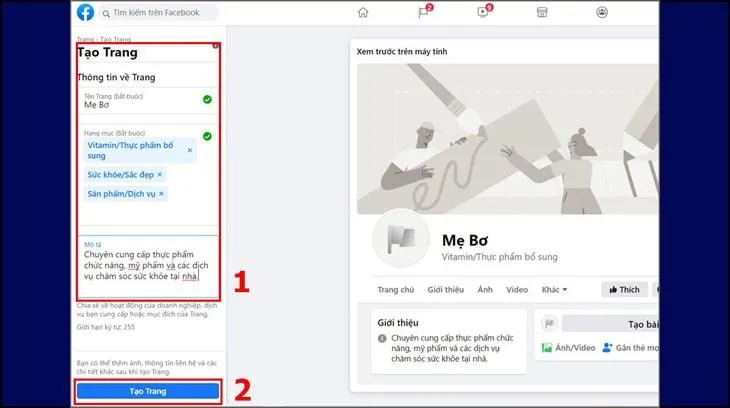 Cách Tạo Page Cho Facebook Chuyên Nghiệp Tối Ưu Hoạt Động Kinh Doanh SME