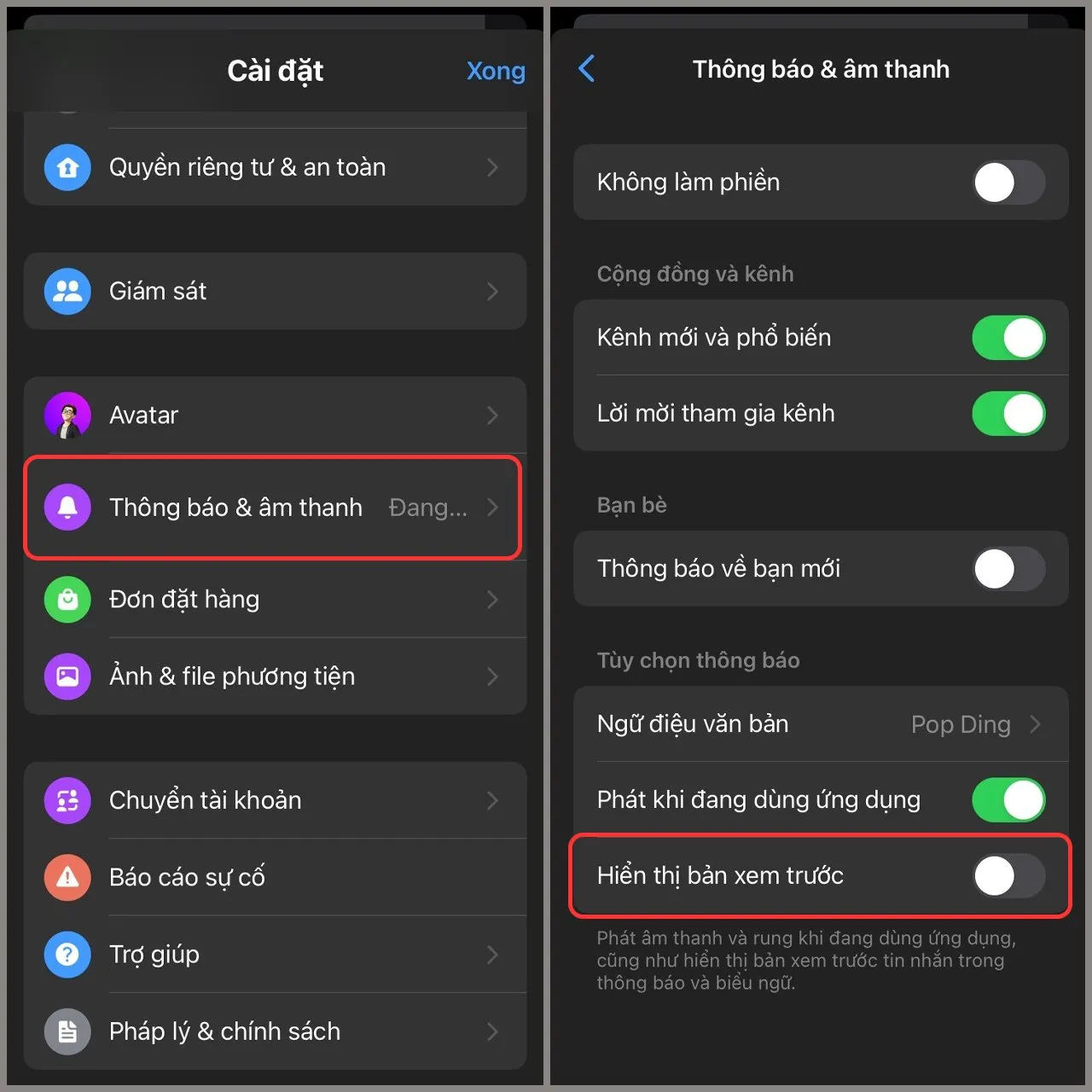 Cách cài đặt tin nhắn Facebook không hiện nội dung trên mọi thiết bị iOS và Android để bảo vệ quyền riêng tư