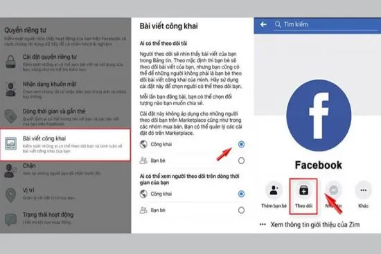 cách đặt theo dõi trên facebook Chi Tiết và Toàn Diện 2025