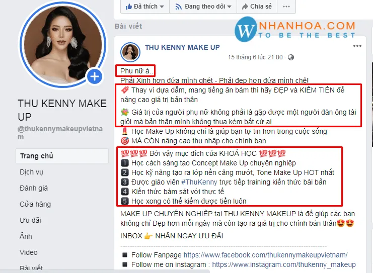 Bài viết sử dụng công thức AIDA