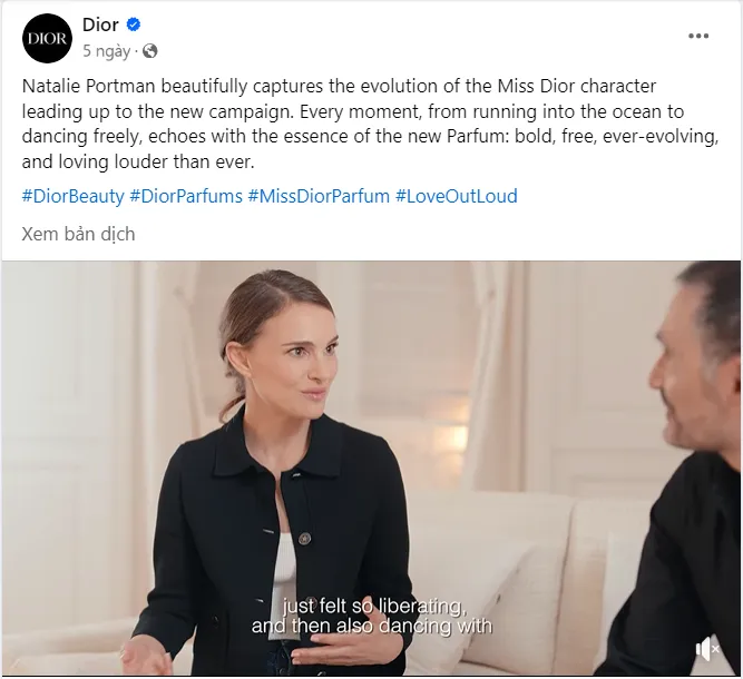 Bài viết sử dụng hashtag hiệu quả, giúp tăng cường độ tiếp cận và thu hút người dùng quan tâm đến chủ đề cụ thể.