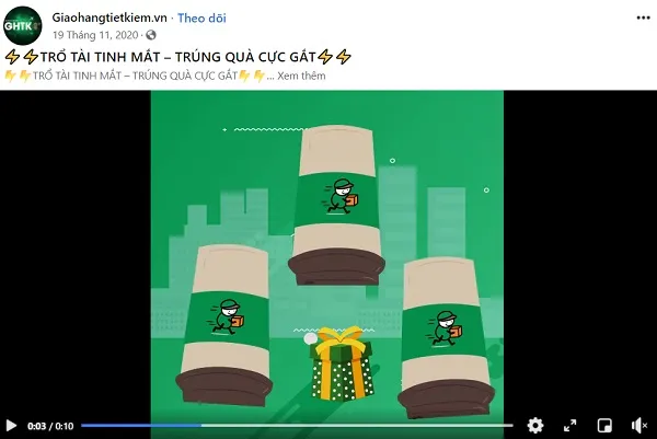 Bài viết sử dụng mini game hiệu quả, tạo sự hứng thú và khuyến khích người dùng tham gia tương tác với nội dung.