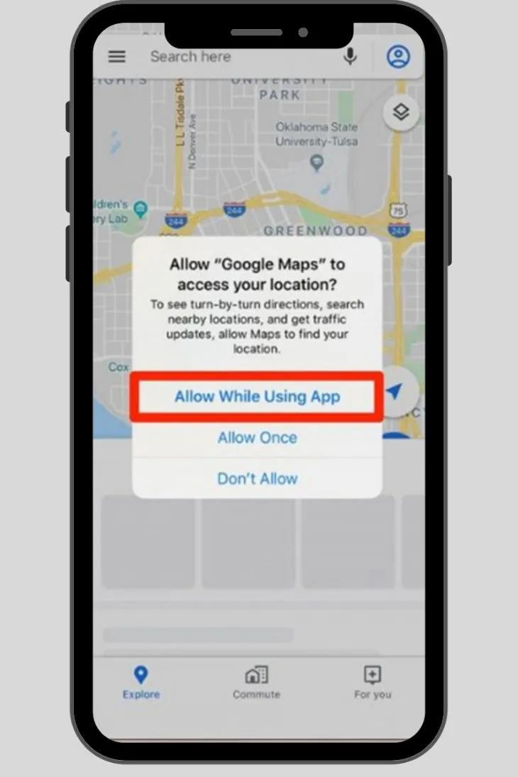 Bạn cần lựa chọn quyền truy cập phù hợp cho ứng dụng