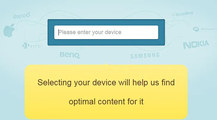 Bạn nhập tên Smartphone của mình vào ô trống trên màn hình