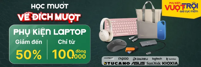 Banner phụ kiện laptop