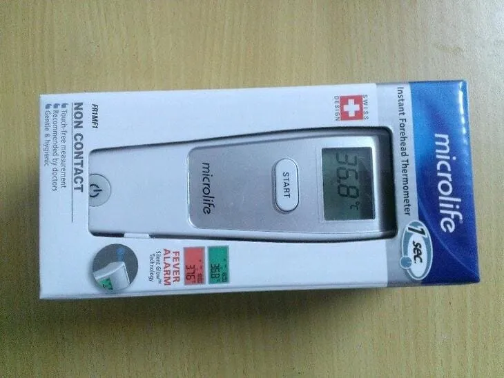 Bảo quản máy đo nhiệt độ Microlife ở nơi thoáng mát, tránh nhiệt độ cao