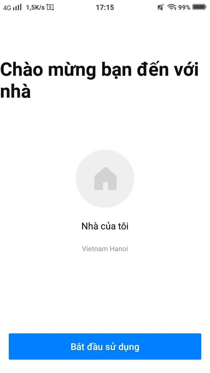 Bắt đầu sử dụng ứng dụng BroadLink sau khi đăng ký thành công