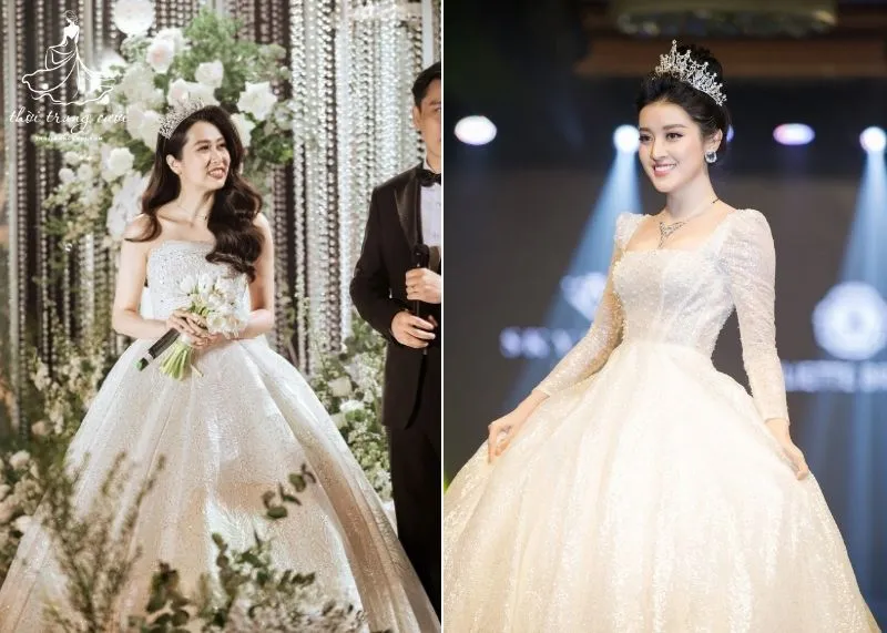 Bí quyết chọn điểm neo cho vương miện trên mái tóc