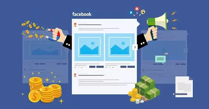 Biểu đồ thể hiện sự tăng trưởng ngưỡng thanh toán của tài khoản quảng cáo Facebook