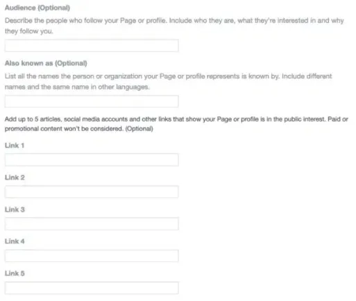 Biểu mẫu chi tiết yêu cầu cung cấp thông tin đối tượng và các tên gọi khác