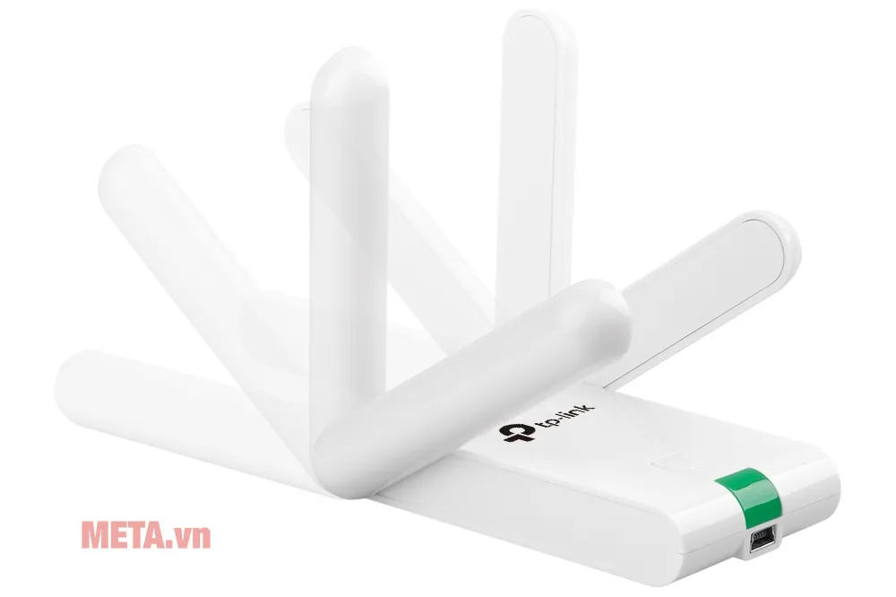Bộ thu TP-Link TL-WN822N với ăng-ten kép 3dBi có thể xoay điều chỉnh