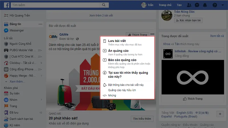 cách xóa giới thiệu trên facebook – Hướng Dẫn Toàn Diện Để Vô Hiệu Hóa Quảng Cáo Sai Đối Tượng và Cải Thiện Trải Nghiệm Lướt Web