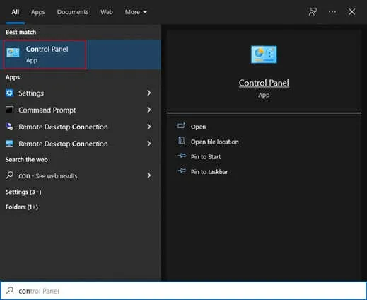 Các bạn vào Control panel để add printer vào