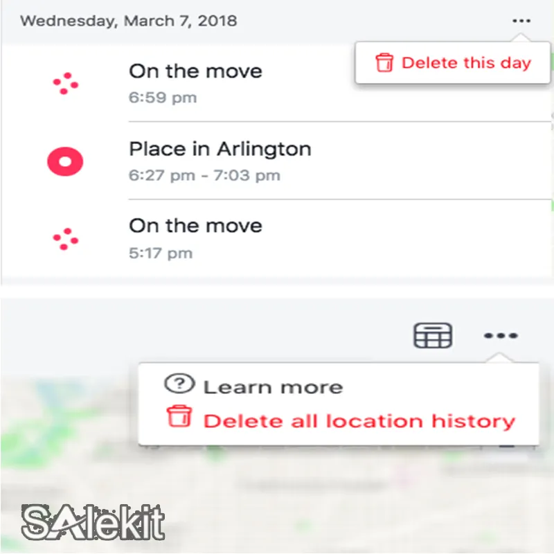 Các bước xóa địa điểm check in trên facebook theo ngày cụ thể trong Nhật ký Hoạt động