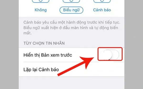 Cách Cài Đặt Không Hiển Thị Tin Nhắn Trên iPhone Chi Tiết Nhất