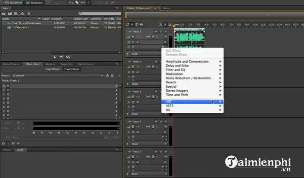 cach cai dat auto tune trong adobe audition 3