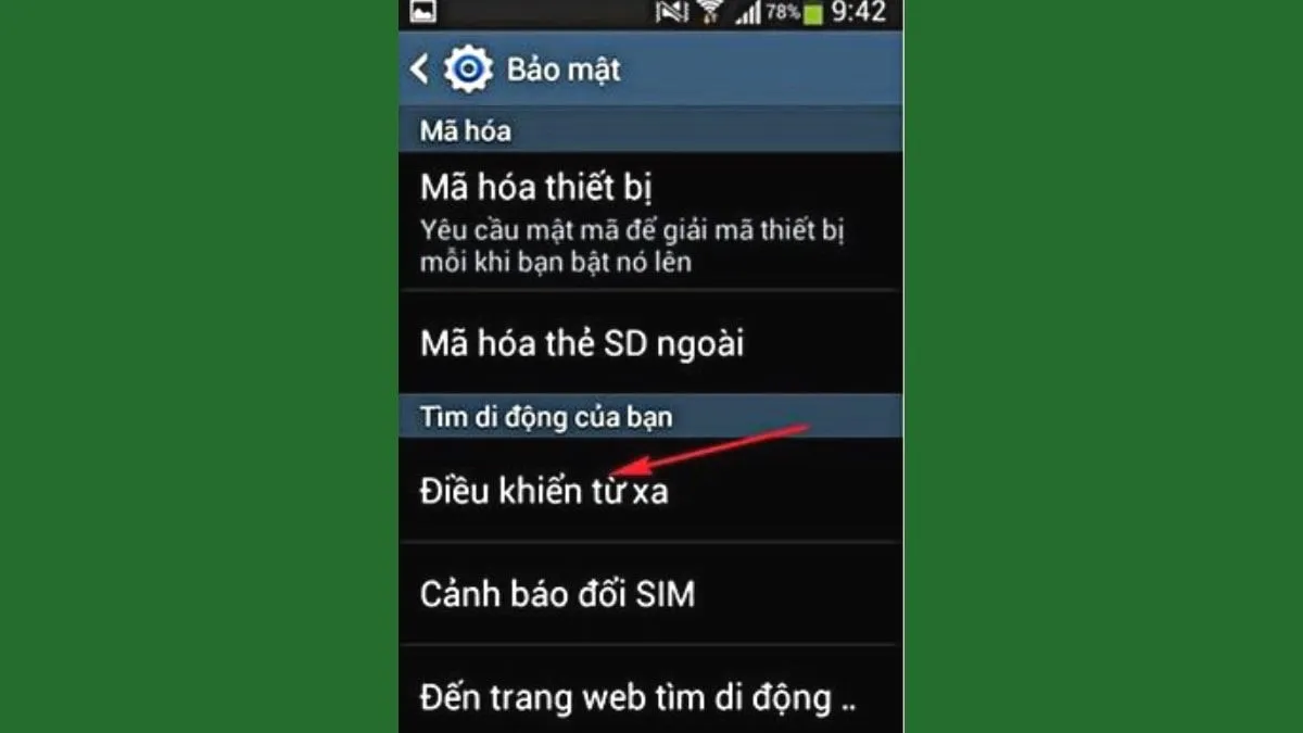 Cách cài định vị giữa 2 điện thoại Samsung bước 2