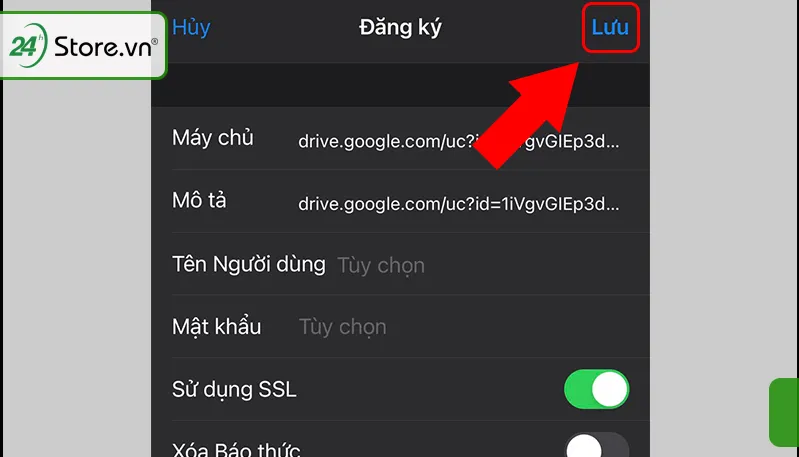 Cách cài lịch âm cho điện thoại iPhone bước 3: Dán file lịch âm