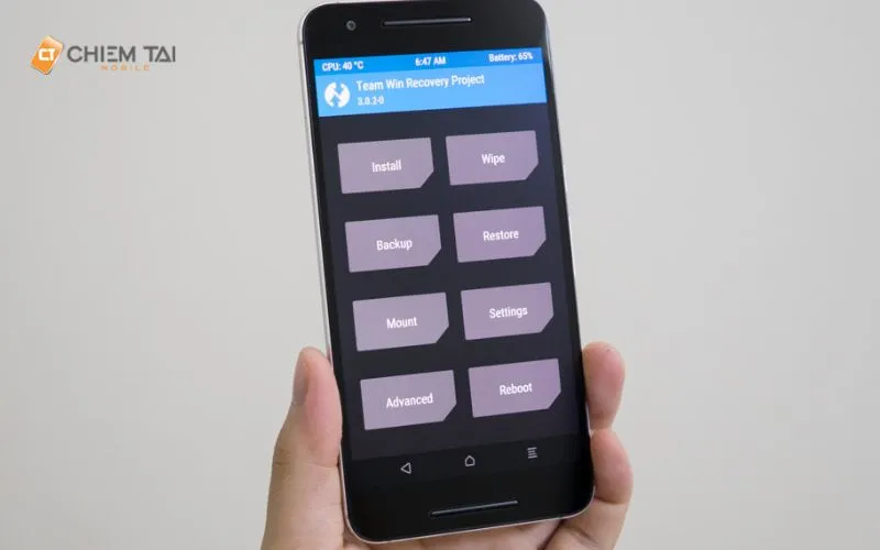 cách cài TWRP cho Xiaomi không dùng máy tính