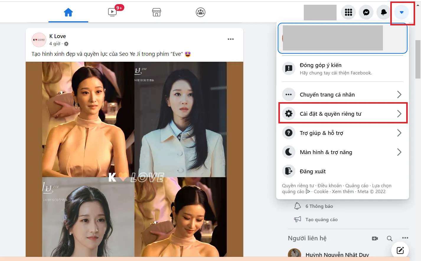 Cách chặn tin nhắn từ người lạ trên Facebook (4)