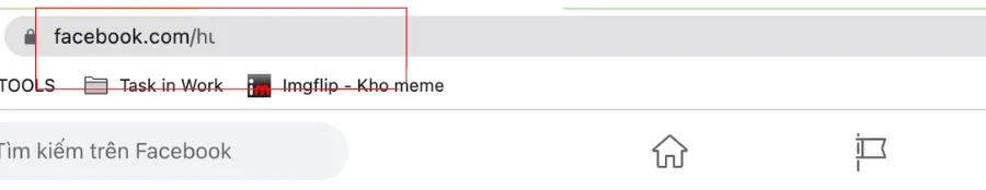 Cách chia sẻ link Facebook cá nhân của người khác trên máy tính