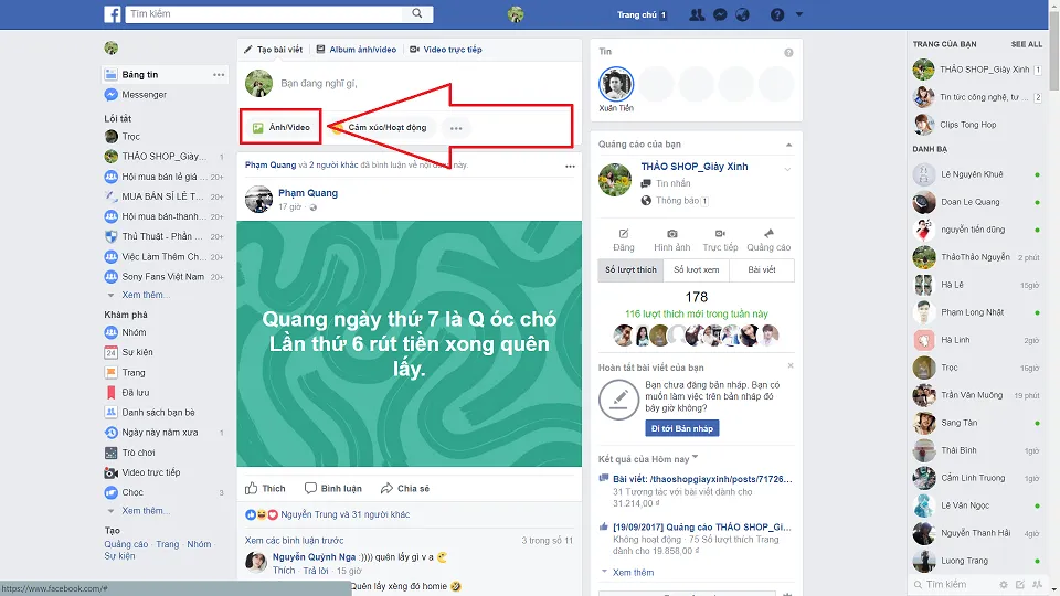 cách đăng nhiều ảnh lên facebook Chuyên nghiệp & Tối ưu Chất lượng Ảnh