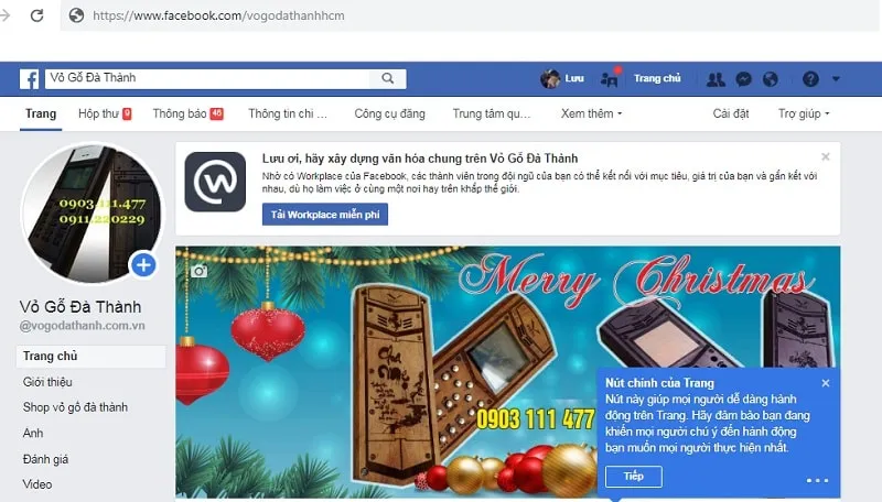 cách đổi url fanpage