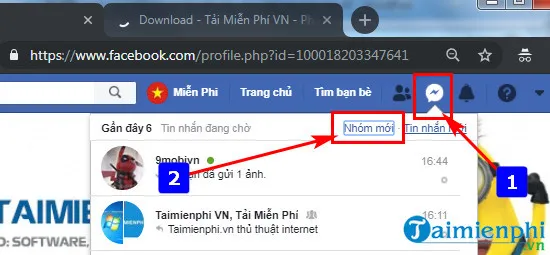 cach gui tin nhan facebook cho tat ca ban be 2